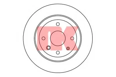 Тормозной диск NK купить