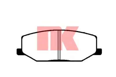 Комплект тормозных колодок, дисковый тормоз NK купить