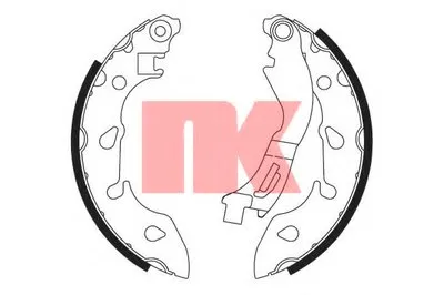 Комплект тормозных колодок NK купить