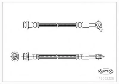 Тормозной шланг CORTECO купить