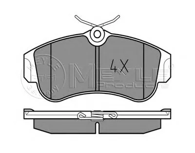 Комплект тормозных колодок, дисковый тормоз MEYLE купить