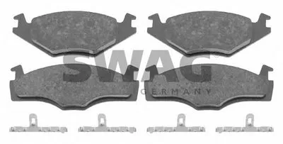 Комплект тормозных колодок, дисковый тормоз SWAG купить
