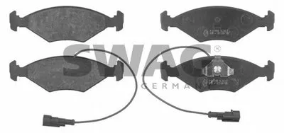 Комплект тормозных колодок, дисковый тормоз SWAG купить