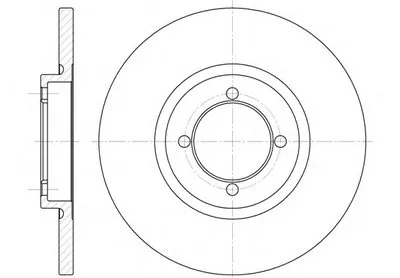 Тормозной диск REMSA купить