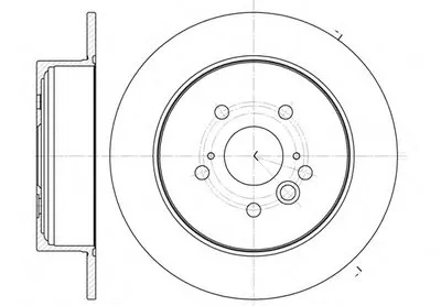 Тормозной диск REMSA купить