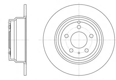 Тормозной диск REMSA купить