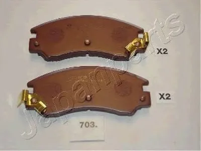 Комплект тормозных колодок, дисковый тормоз JAPANPARTS купить