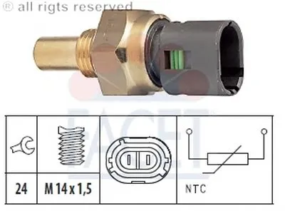Датчик, температура масла; Датчик, температура масла FACET купить