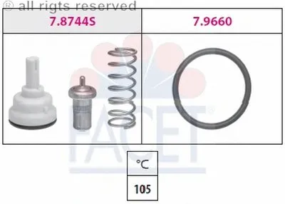 Термостат, охлаждающая жидкость FACET купить