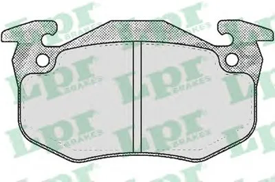 Комплект тормозных колодок, дисковый тормоз LPR купить