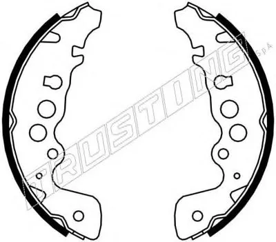 Комплект тормозных колодок TRUSTING купить