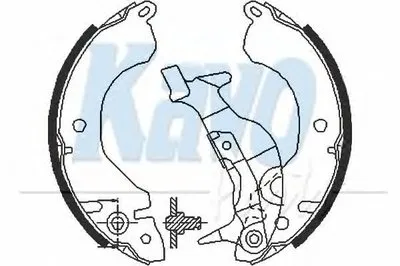 Комплект тормозных колодок MK KASHIYAMA KAVO PARTS купить