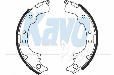 Комплект тормозных колодок MK KASHIYAMA KAVO PARTS купить