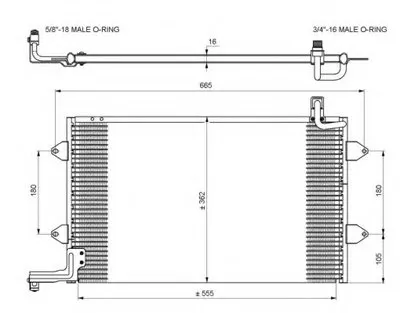 Конденсатор, кондиционер EASY FIT NRF купить