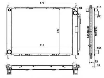 Конденсатор, кондиционер NRF купить