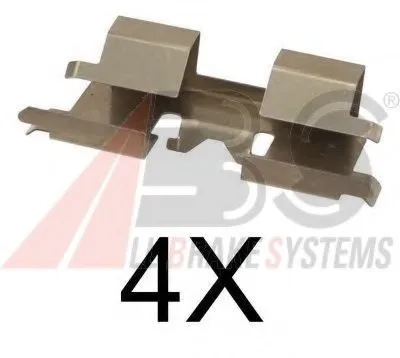 Комплектующие, колодки дискового тормоза A.B.S. купить
