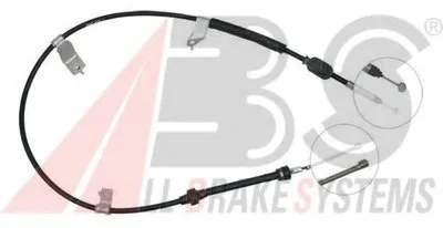 Трос, стояночная тормозная система A.B.S. купить