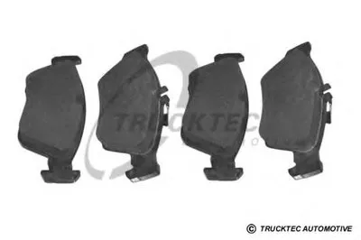 Комплект тормозных колодок, дисковый тормоз TRUCKTEC AUTOMOTIVE купить