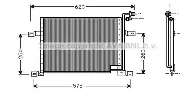 Конденсатор, кондиционер AVA QUALITY COOLING купить