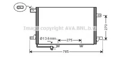 Конденсатор, кондиционер AVA QUALITY COOLING купить