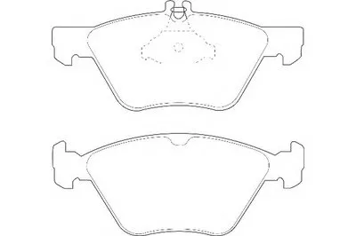 Комплект тормозных колодок, дисковый тормоз DURON купить