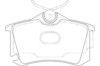 Комплект тормозных колодок, дисковый тормоз DURON купить