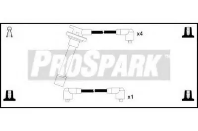 Комплект проводов зажигания ProSpark STANDARD купить