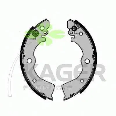 Комплект тормозных колодок KAGER купить