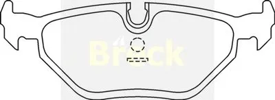 Комплект тормозных колодок, дисковый тормоз BRECK купить