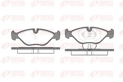 Комплект тормозных колодок, дисковый тормоз KAWE купить
