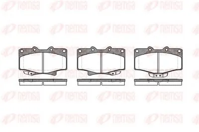 Комплект тормозных колодок, дисковый тормоз KAWE купить