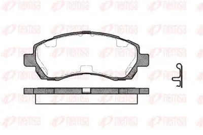 Комплект тормозных колодок, дисковый тормоз KAWE купить