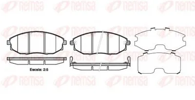 Комплект тормозных колодок, дисковый тормоз KAWE купить