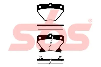 Комплект тормозных колодок, дисковый тормоз sbs купить