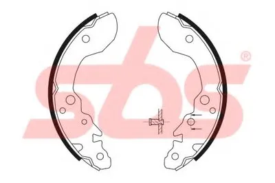 Комплект тормозных колодок sbs купить