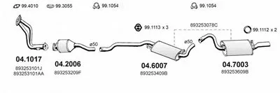 Система выпуска ОГ ASSO купить