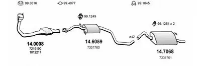 Система выпуска ОГ ASSO купить