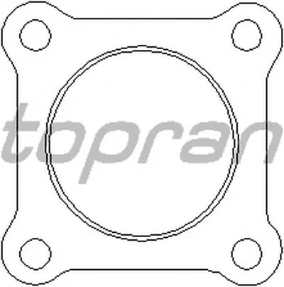Прокладка, труба выхлопного газа TOPRAN купить