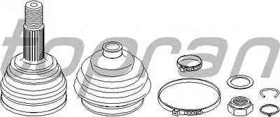 Шарнирный комплект, приводной вал TOPRAN купить