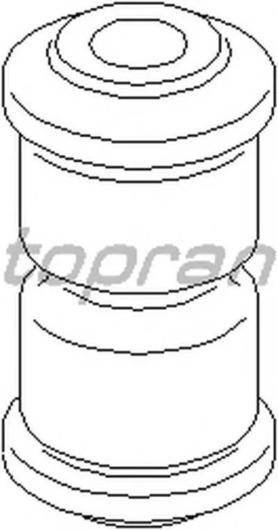 Втулка, листовая рессора TOPRAN купить