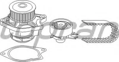 Водяной насос + комплект зубчатого ремня TOPRAN купить
