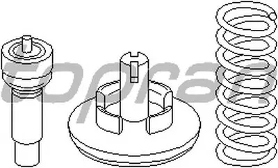Термостат, охлаждающая жидкость TOPRAN купить