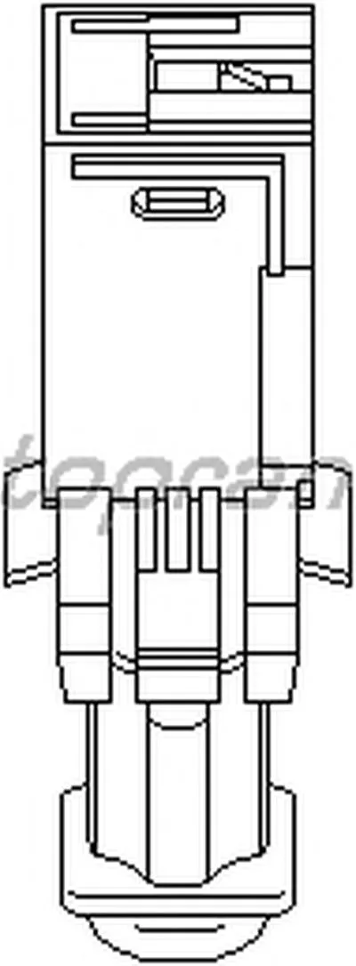Выключатель фонаря сигнала торможения TOPRAN купить