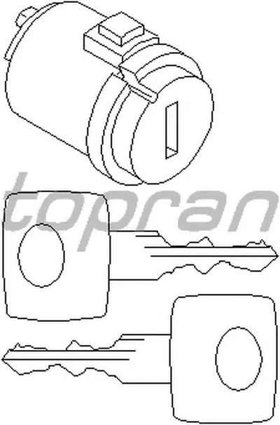 Замок, замок-выключатель TOPRAN купить