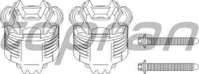 Втулка, балка моста TOPRAN купить
