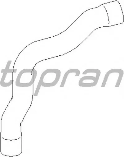 Шланг радиатора TOPRAN купить