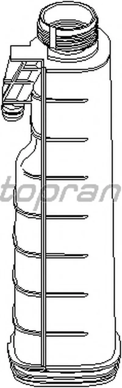 Компенсационный бак, охлаждающая жидкость TOPRAN купить