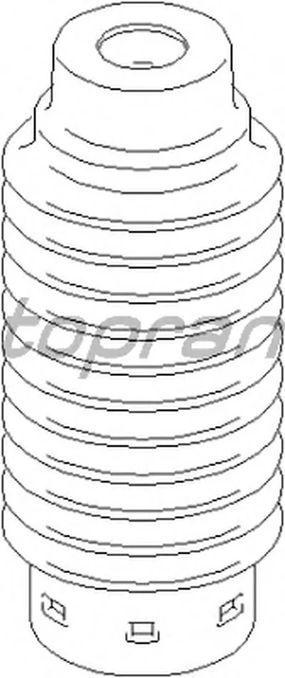 Защитный колпак / пыльник, амортизатор TOPRAN купить
