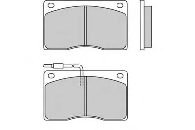Комплект тормозных колодок, дисковый тормоз E.T.F. купить