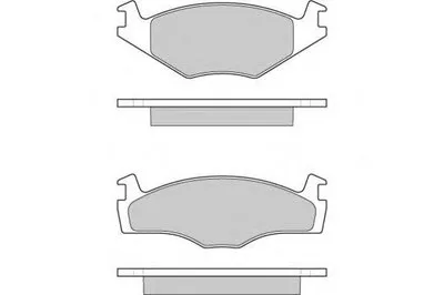 Комплект тормозных колодок, дисковый тормоз E.T.F. купить